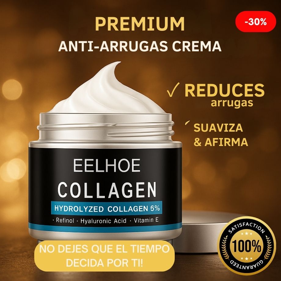 Colágeno Eelhoe Crema Anti-edad - Antiarrugas 2X1