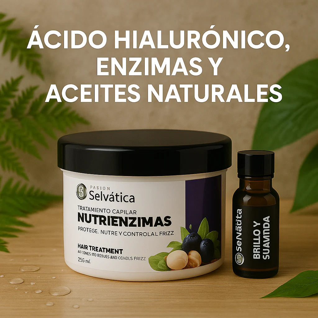 Dúo Adiós Frizz® | Tratamiento Capilar AntiFrizz Fusión Selvática