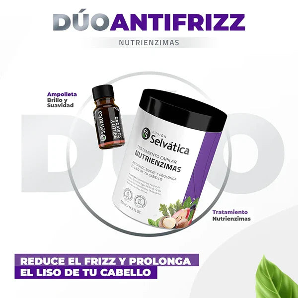 Dúo Adiós Frizz® | Tratamiento Capilar AntiFrizz Fusión Selvática