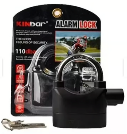 Candado de Disco con Alarma® | Seguridad Inteligente para tu Moto