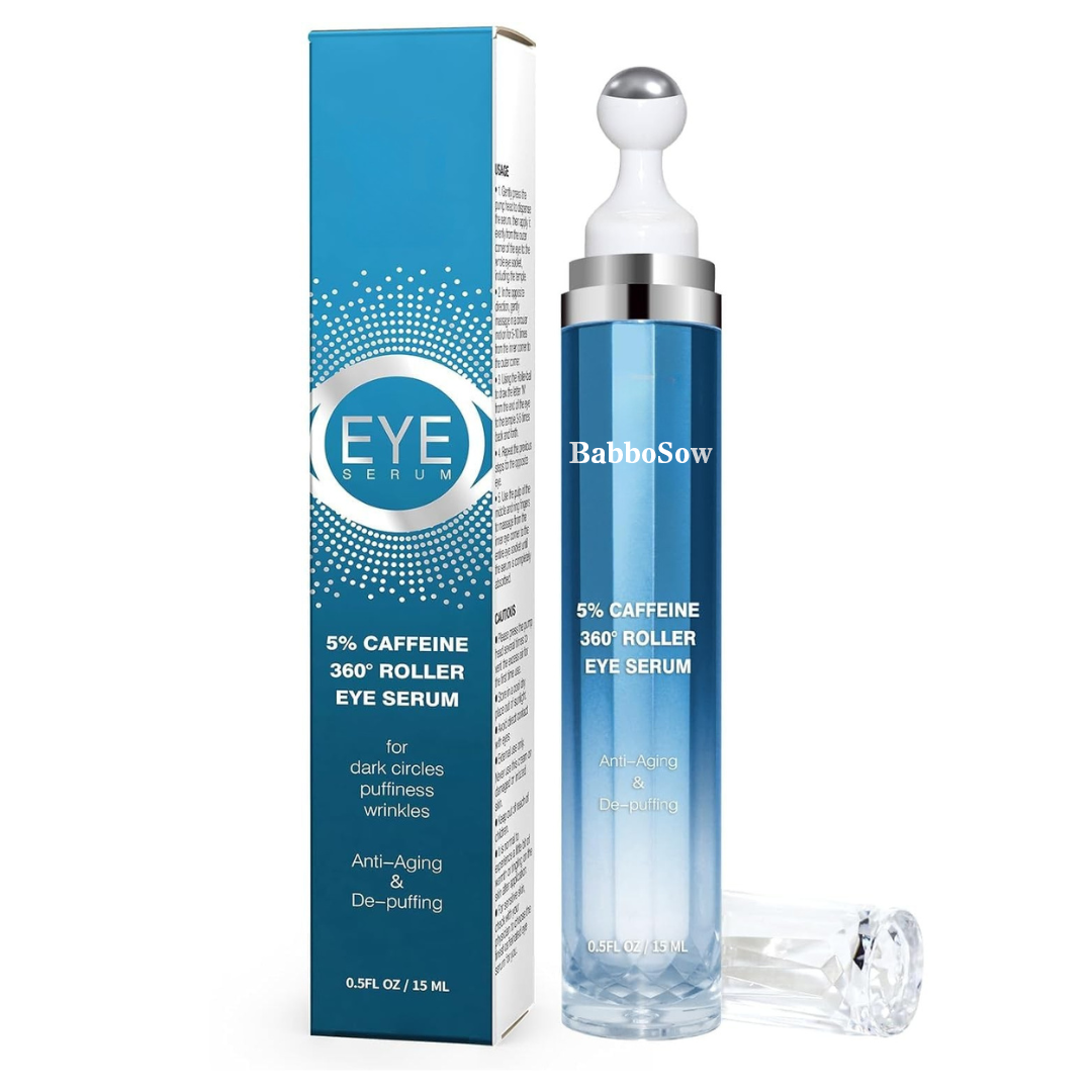 Eye Roller® 5% Cafeína + Ácido Hialurónico ® | Elimina Ojeras Con Tecnología Coreana