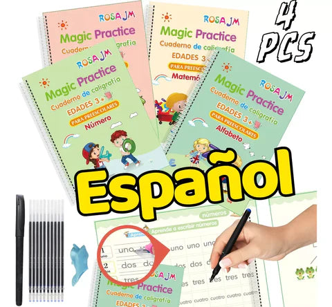 Magic Book I® | Libro Mágico de Caligrafía