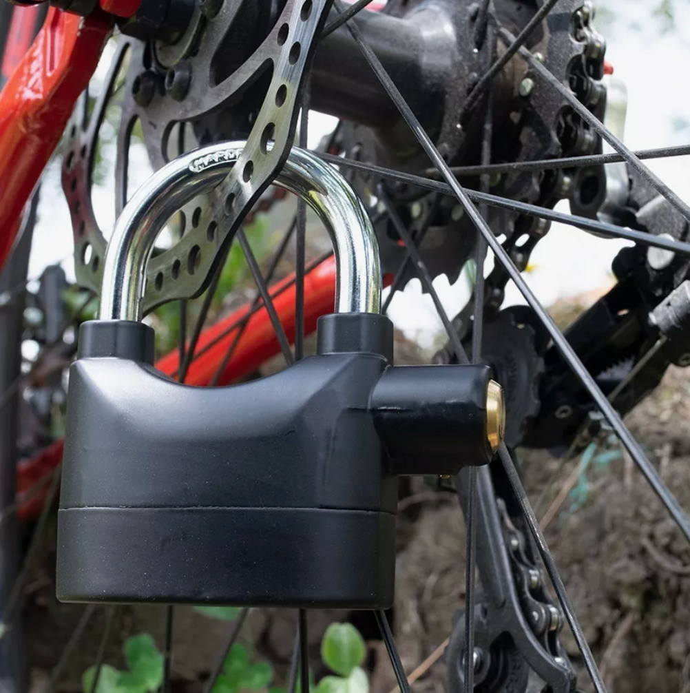 Candado de Disco con Alarma® | Seguridad Inteligente para tu Moto