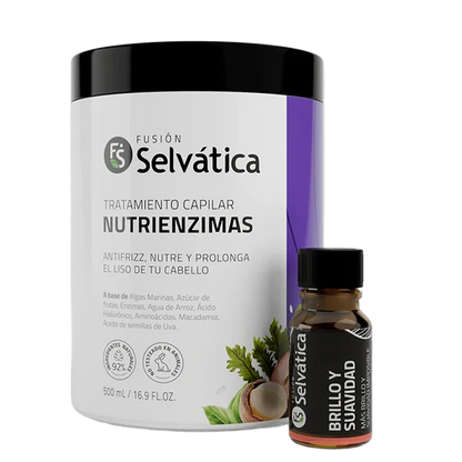 Dúo Adiós Frizz® | Tratamiento Capilar AntiFrizz Fusión Selvática