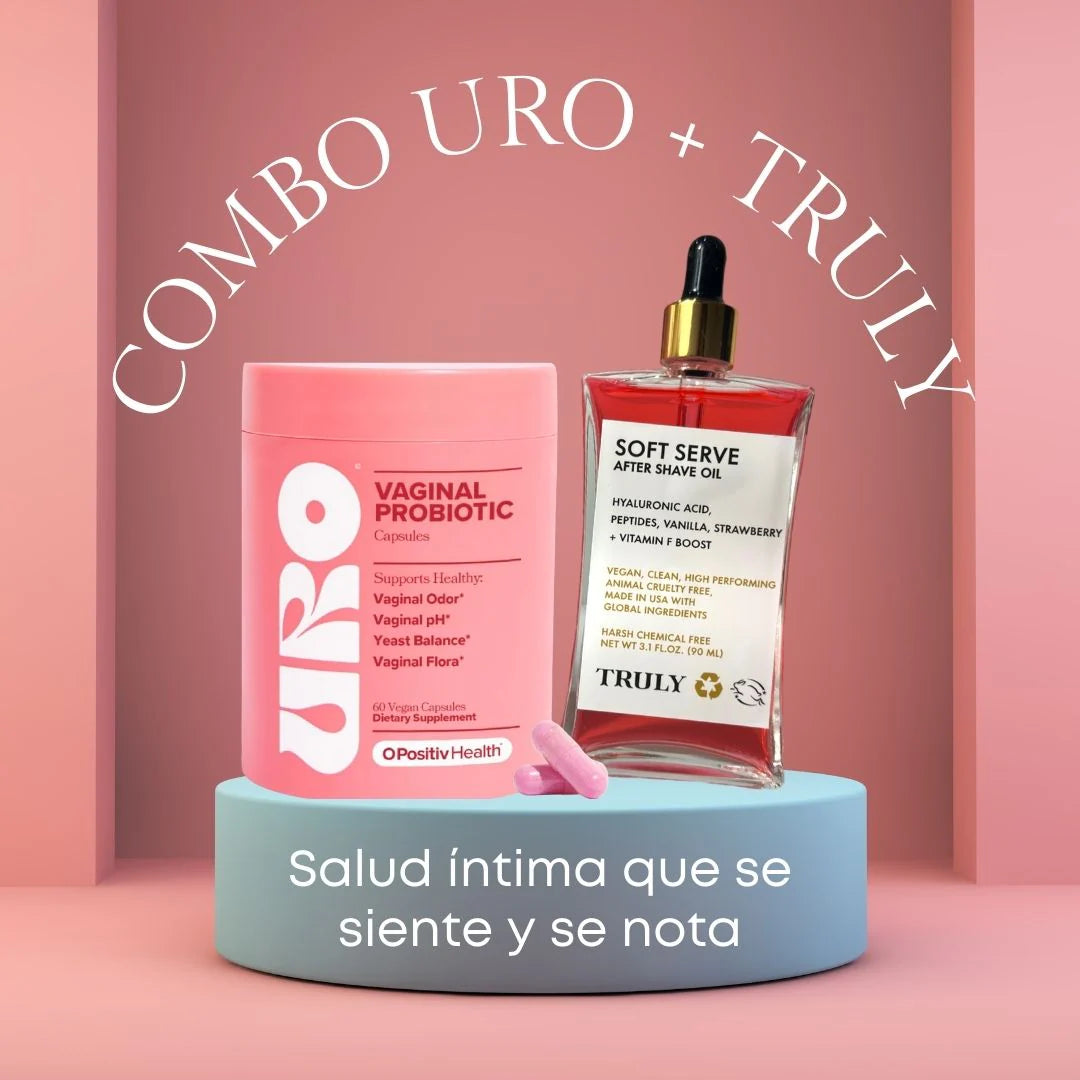 Sexy Combo® | Aceite Íntimo Truly + URO Probióticos