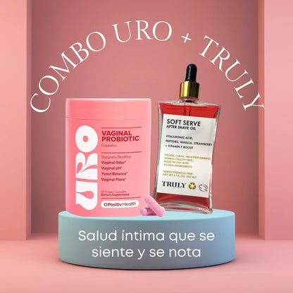 Sexy Combo® | Aceite Íntimo Truly + URO Probióticos
