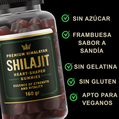 Gomas Shilajit® | Empujón de Energía Natural Para Tu Cuerpo