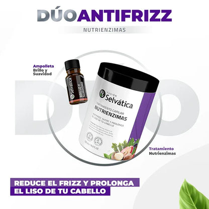 Dúo Adiós Frizz® | Tratamiento Capilar AntiFrizz Fusión Selvática