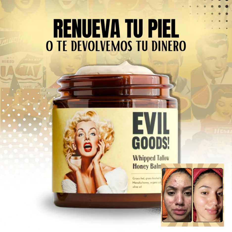 Evil Goods® | Crema Facial y Corporal Renovadora 100% Natural