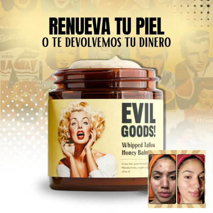 Evil Goods® | Crema Facial y Corporal Renovadora 100% Natural