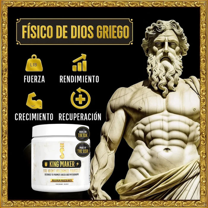 King Maker® | Potenciador de Testosterona