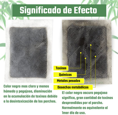 Parches Detox Kinoki Para Pies x 30 Unidades | Mejora la Calidad del Sueño