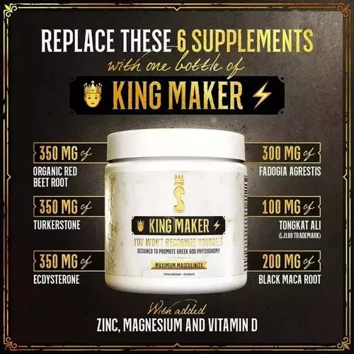 King Maker® | Potenciador de Testosterona